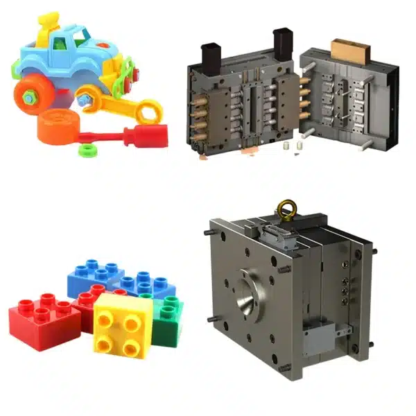 two shot mold parts