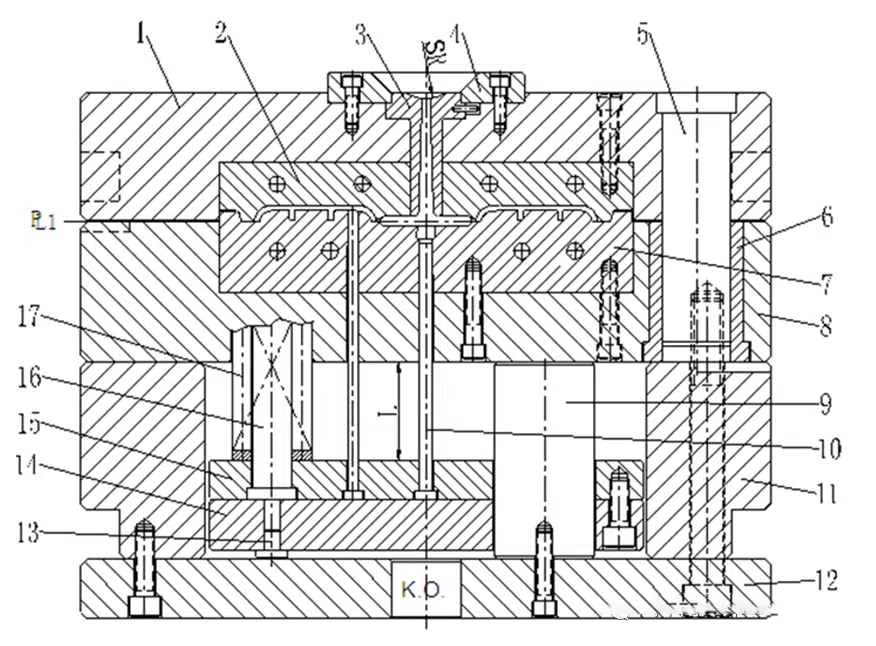2 plate mold